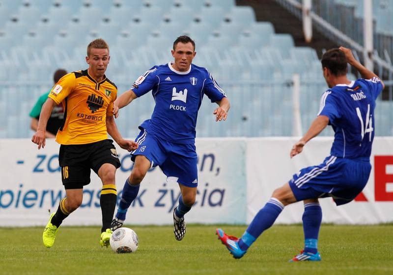 Football. I Liga. Wisla Plock - GKS Katowice. 30.08.2014