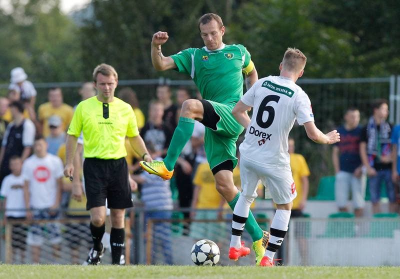 Football. Friendly Match. Gornik Wesola - GKS Katowice. 19.07.2014