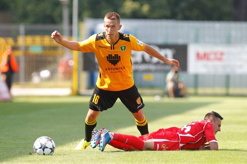 Football. I Liga. GKS Katowice - Widzew Lodz. 02.08.2014