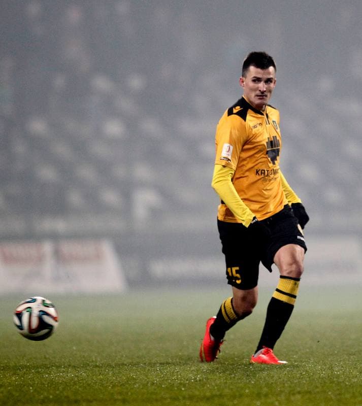 Football. I Liga. Sandecja Nowy Sacz - GKS Katowice. 31.10.2014