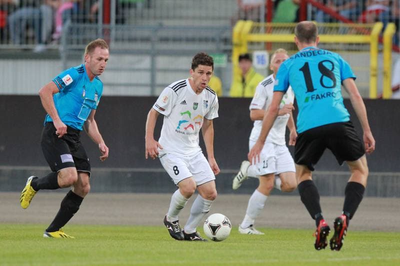 Football. I Liga. Energetyk ROW Rybnik - Sandecja Nowy Sacz. 30.08.2013