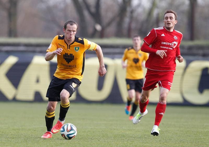 Football. I Liga. GKS Katowice - Bytovia Bytow. 11.04.2015