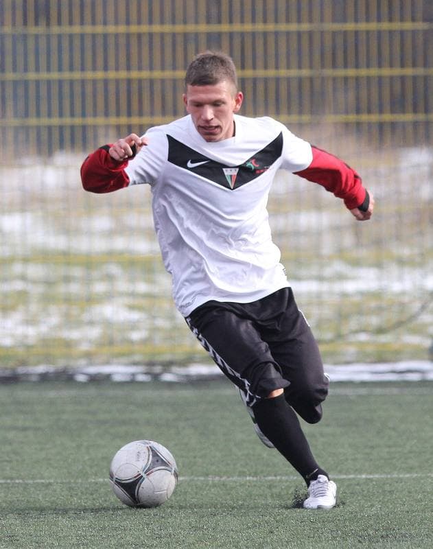 Football. Sparing. GKS Tychy - Puszcza Niepolomice. 09.02.2013