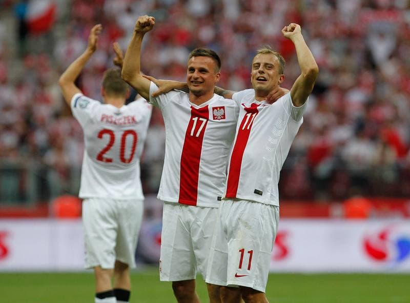 Football. UEFA Euro 2016 Qualifiers. Poland - Georgia. 13.06.2015