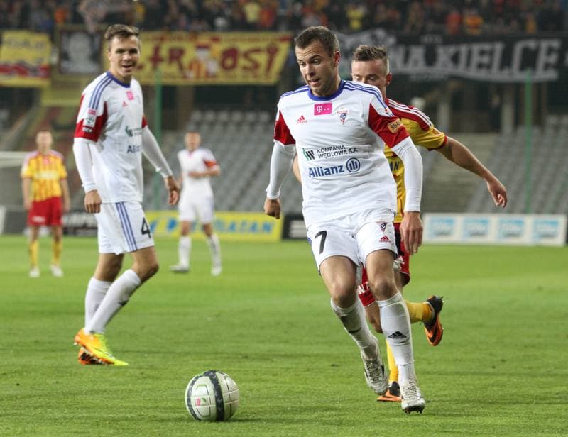 Football. T-Mobile Ekstraklasa. Korona Kielce - Gornik Zabrze. 26.09.2013