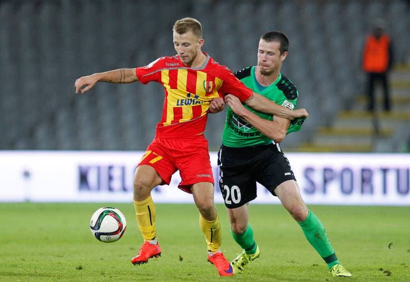 Football. PKO BP Ekstraklasa. Korona Kielce - Gornik Leczna. 21.09.2015
