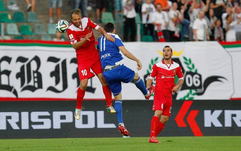 Football. I Liga. Zaglebie Sosnowiec - Wisla Plock. 02.08.2015