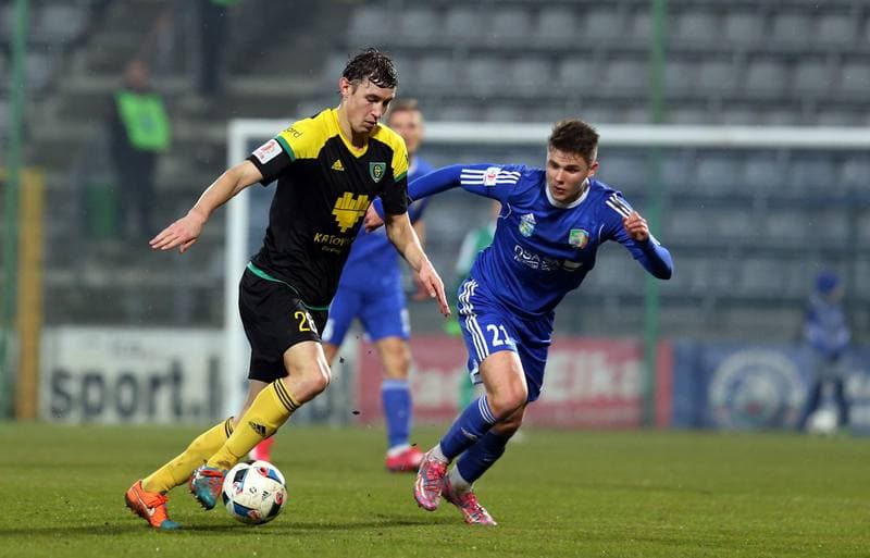 Football. I Liga. Miedz Legnica - GKS Katowice. 25.03.2016