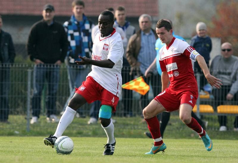 Football. Friendly Match. LZS Piotrowka - Gornik Zabrze. 10.10.2013