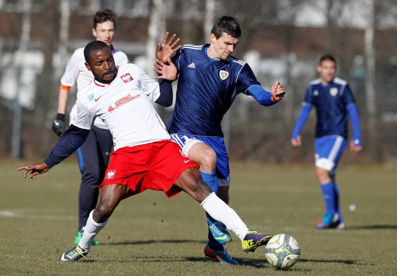 Football. Piast Gliwice. LZS Piotrowka. 10.02.2014