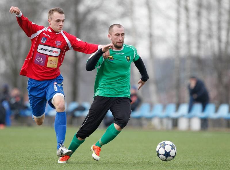 Football. Friendly Match. GKS Katowice - Rakow Czestochowa. 28.01.2015