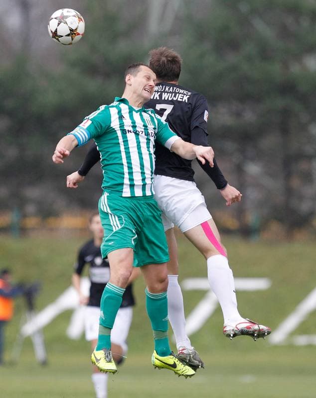 Football. I Liga. Rozwoj Katowice - Olimpia Grudziadz. 21.11.2015