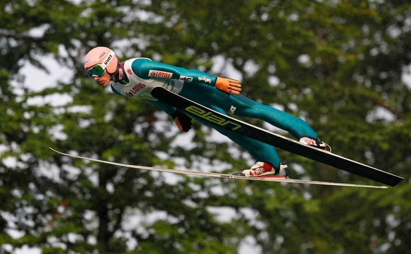 Ski Jumping. FIS Grand Prix. Press Conference. 24.07.2014