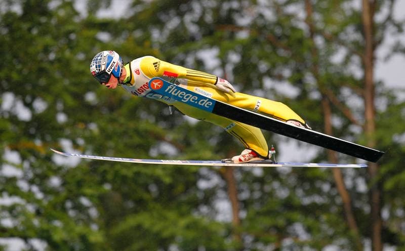 Ski Jumping. FIS Grand Prix. Press Conference. 24.07.2014