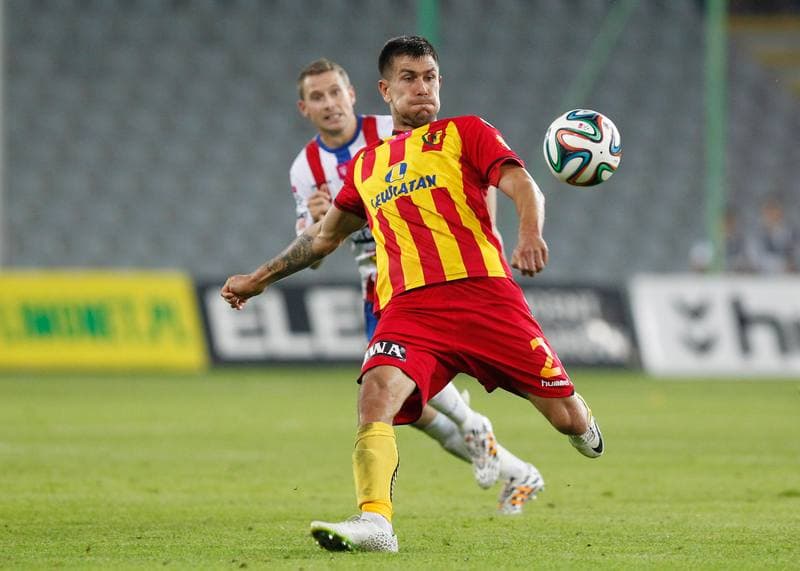 Football. T-Mobile Ekstraklasa. Korona Kielce - Podbeskidzie Bielsko Biala. 15.09.2014