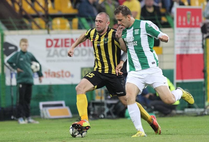 Football. I Liga. GKS Katowice - Olimpia Grudziadz. 10.05.2015