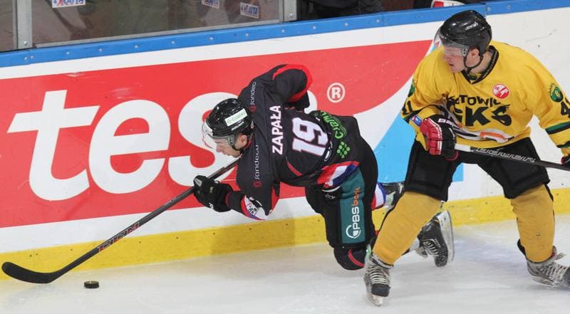 Ice Hockey. Polska Hokej Liga. HC GKS Katowice - Ciarko KH Sanok. 17.01.2014