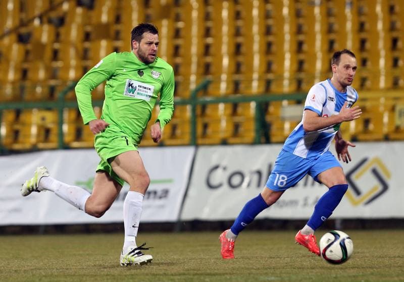 Football. I liga. Rozwoj Katowice - Stomil Olsztyn. 11.03.2016