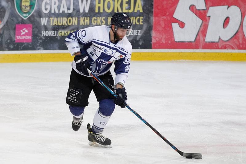 Ice Hockey. Polska Hokej Liga. SMS PZHL Katowice - MH Automatyka Gdansk. 23.10.2017