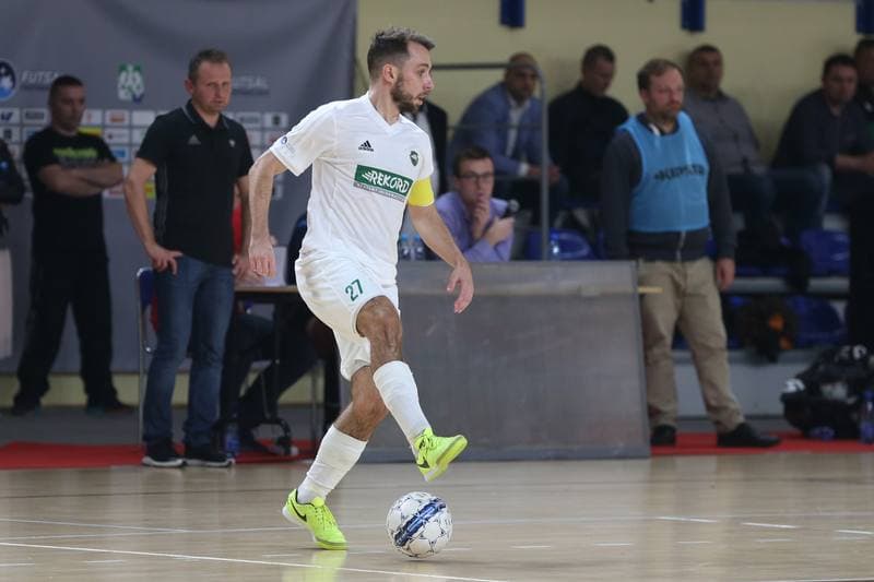 Futsal. Ekstraklasa. AZS US Katowice - Rekord Bielsko-Biala. 25.10.2017