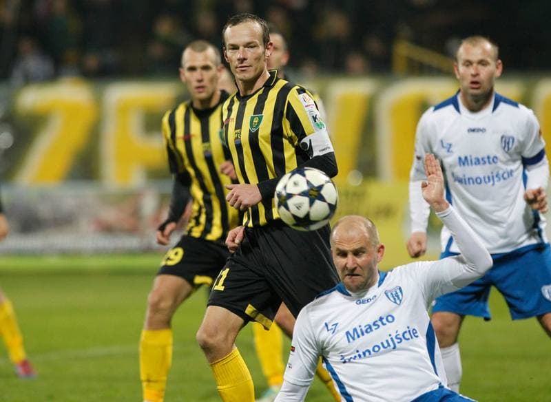 Football. I Liga. GKS Katowice - Flota Swinoujscie. 23.11.2013