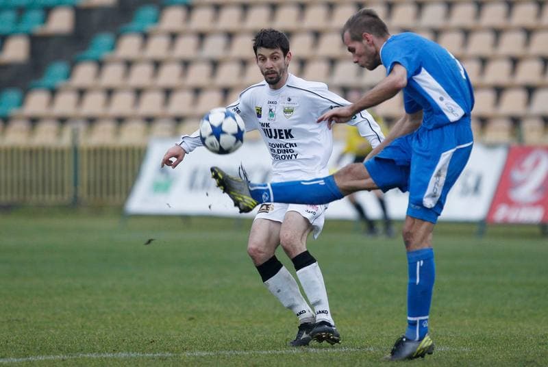 Football. II Liga Grupa Zachodnia. Rozwoj Katowice - MKS Kluczbork. 23.11.2013