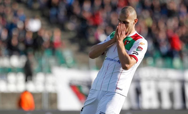 Football. Polish First League. Zaglebie Sosnowiec - Chrobry Glogow. 08.11.2015