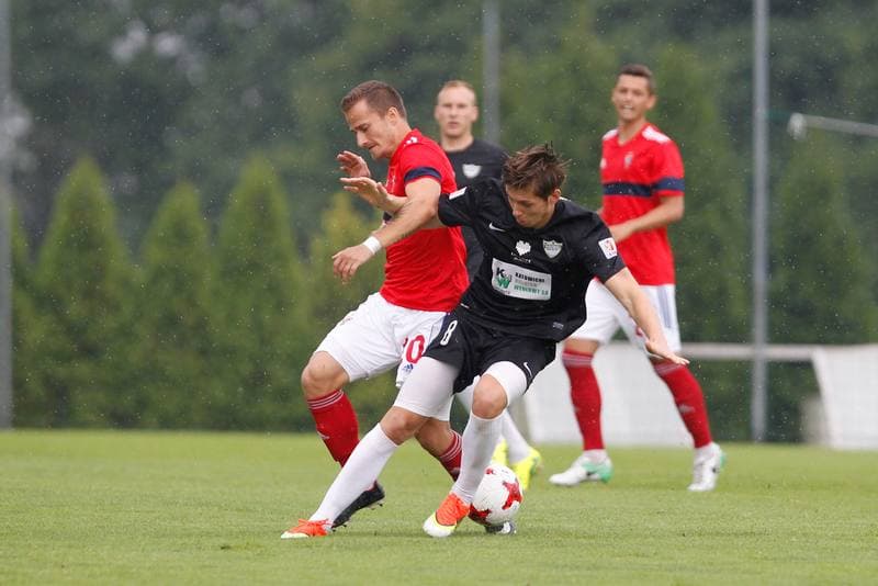 Football. Sparing. Gornik Zabrze - Rozwoj Katowice. 08.07.2017