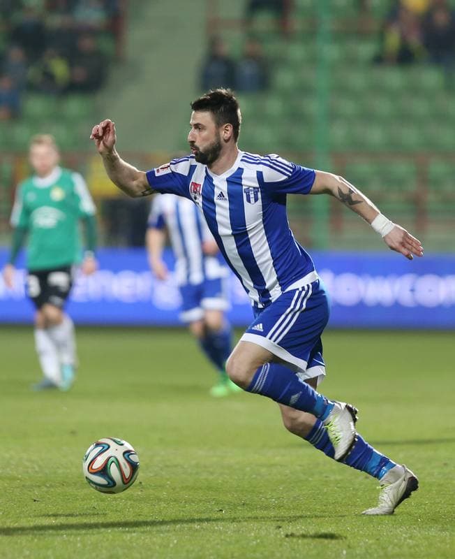 Football. I Liga. GKS Belchatow - Wisla Plock. 28.03.2016