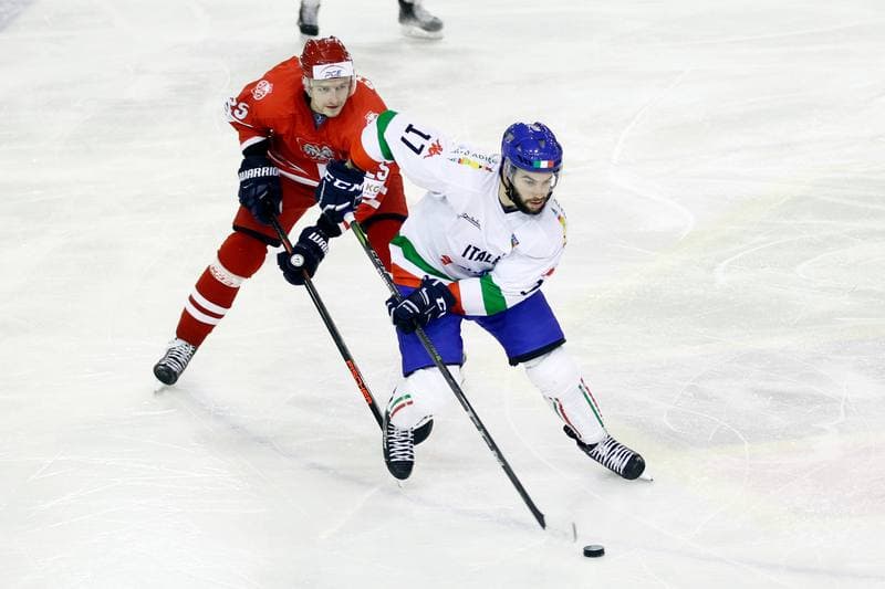 Ice Hockey. Euro Ice Hockey Challenge. Poland - Italy. 16.02.2018