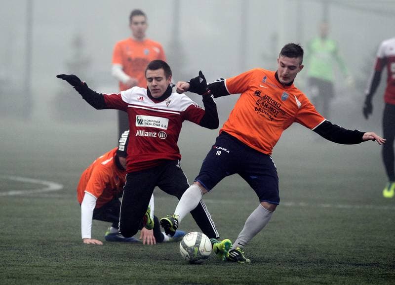 Football. Friendly Match. LZS Piotrowka - Gornik Zabrze. 10.10.2013
