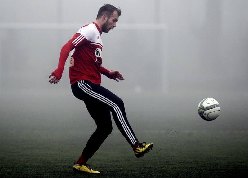 Football. Friendly Match. LZS Piotrowka - Gornik Zabrze. 10.10.2013