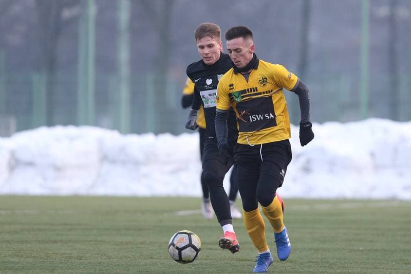 Football. Sparing. Rozwoj Katowice - GKS 1962 Jastrzebie. 30.01.2019