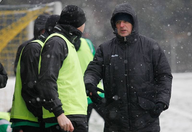 Football. Sparing. GKS Katowice - Gornik Leczna. 25.01.2014