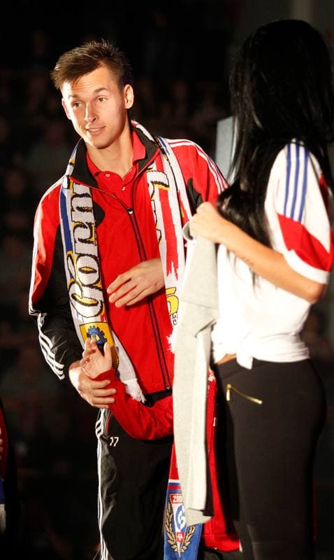 Football. Gornik Zabrze. Team Presentation. 08.02.2014