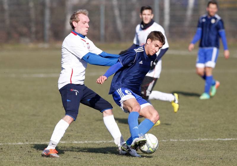 Football. Piast Gliwice. LZS Piotrowka. 10.02.2014