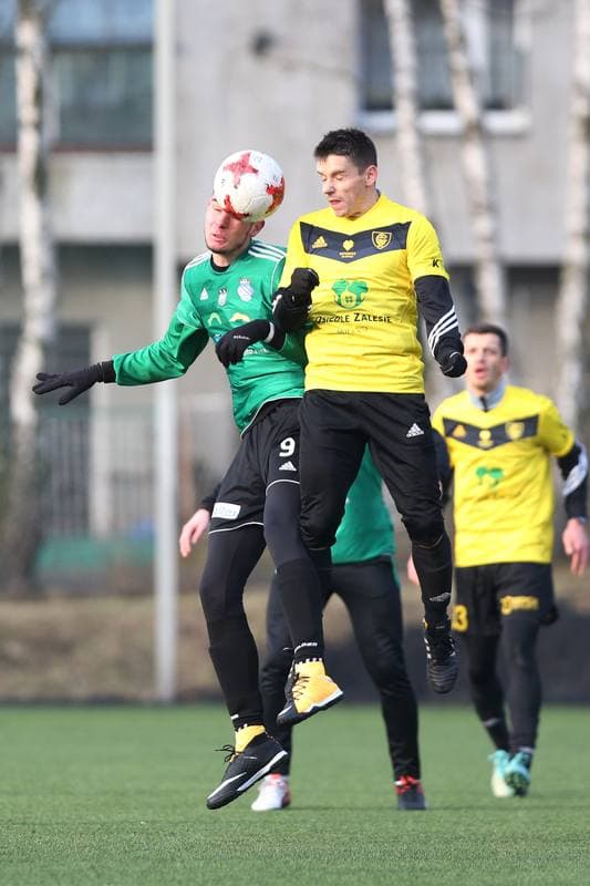 Football. Sparing. ROW 1964 Rybnik - GKS Katowice. 20.01.2018