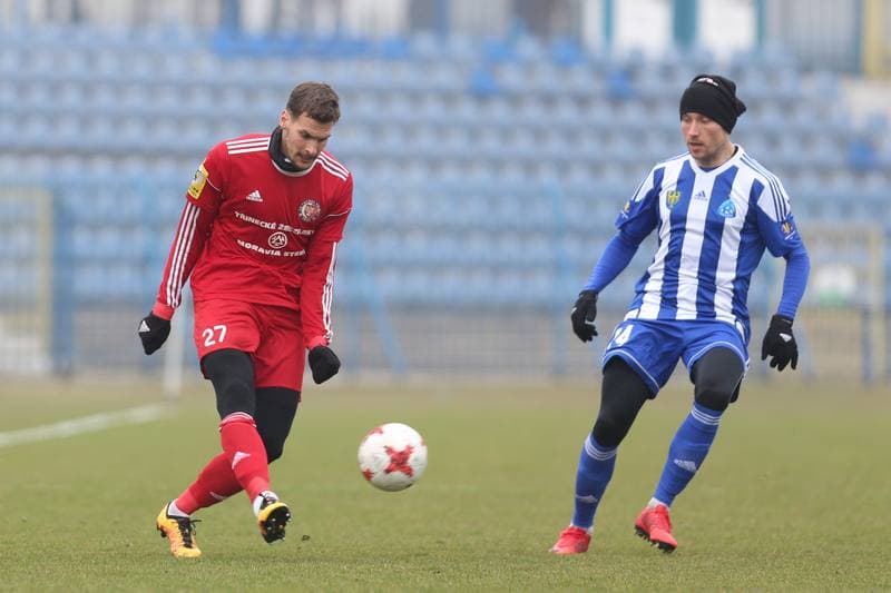 Football. Sparing. Ruch Chorzow - Fotbal Trinec. 23.02.2018
