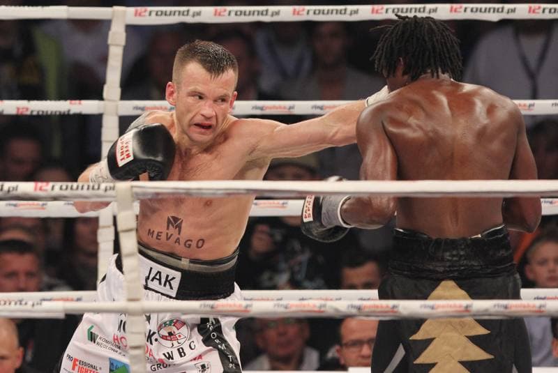 Boxing. Wojak Boxing Night. Damian Jonak - Alex Buema. 15.10.2011