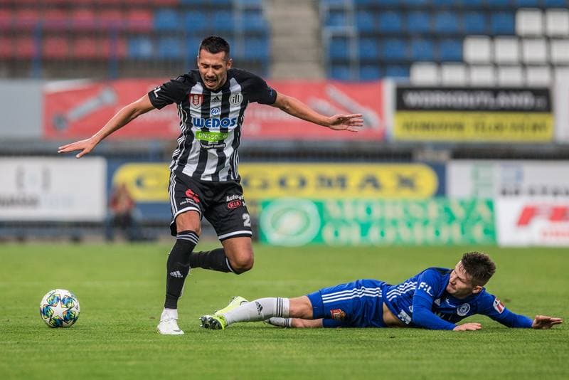 Football. Fortuna:Liga. Sigma Olomouc - Dynamo Ceske Budejovice. 19.10.2019
