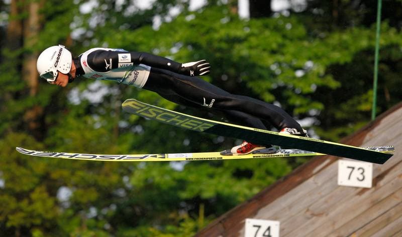 Ski Jumping. FIS Grand Prix. Press Conference. 24.07.2014