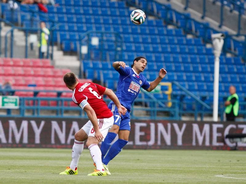 Football. T-Mobile Ekstraklasa. Wisla Krakow - Piast Gliwice. 28.07.2014