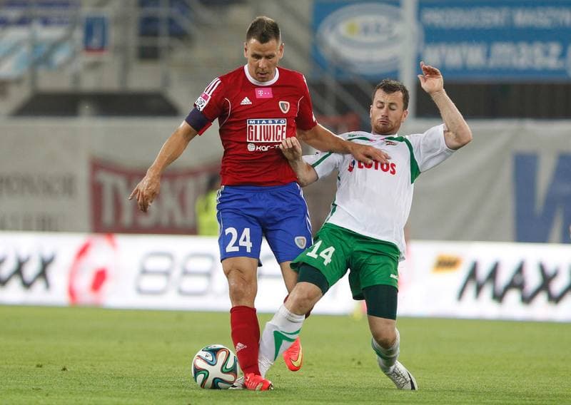 Football. PKO BP Ekstraklasa. Piast Gliwice - Lechia Gdansk. 19.09.2015