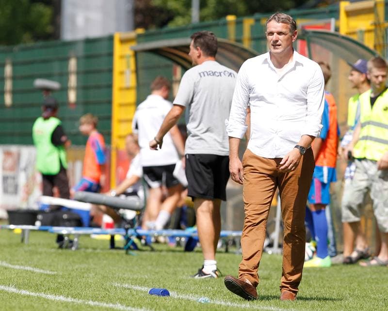 Football. I Liga. Miedz Legnica - GKS Katowice. 10.08.2014