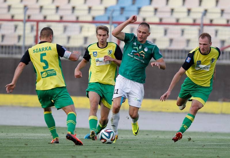 Football. Polish Cup. Energetyk ROW Rybnik - Siarka Tarnobrzeg. 12.08.2014