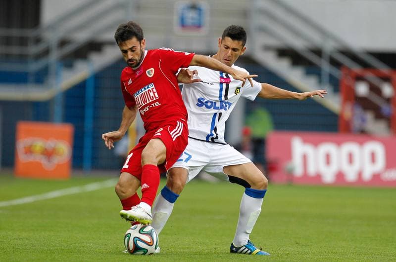Football. T-Mobile Ekstraklasa. Piast Gliwice - Zawisza Bydgoszcz. 29.08.2014