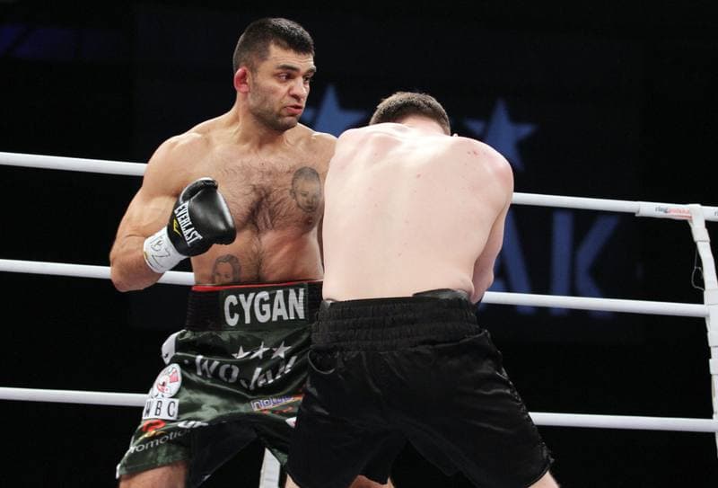 Boxing. Wojak Boxing Night. Damian Jonak - Anderson Cleyton. 21.04.2012