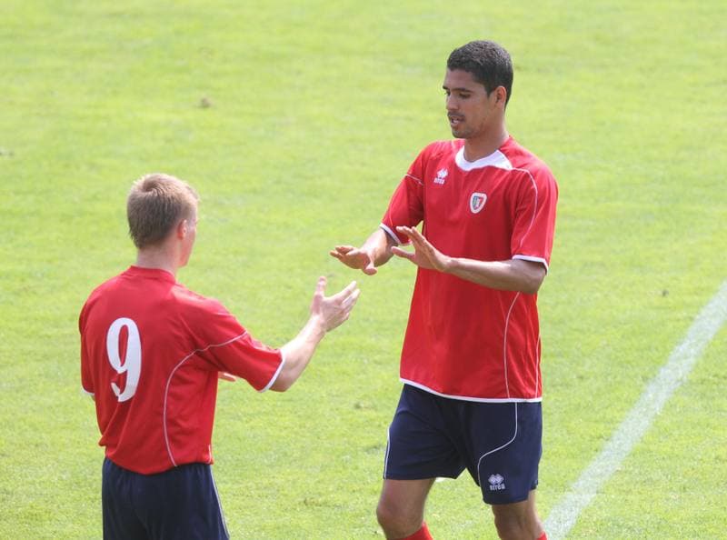 Football. Sparing. MFK Karvina - Piast Gliwice. 07.07.2012