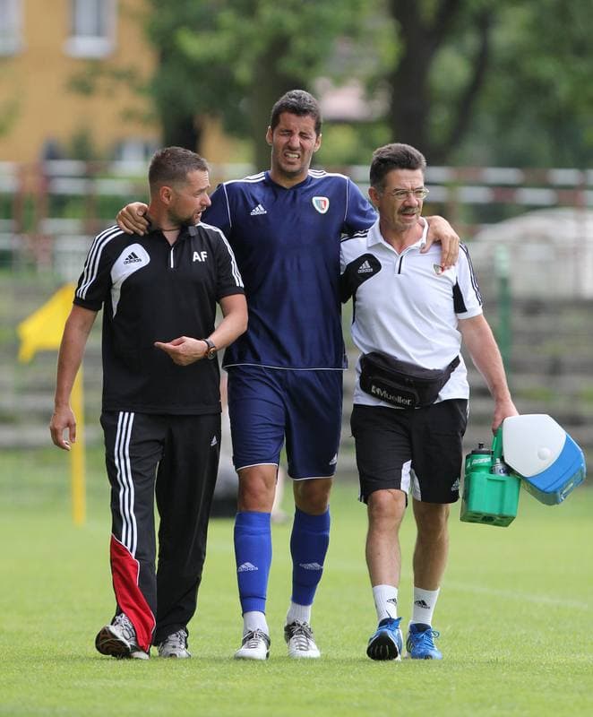 Football. Sparing. GKS Katowice - Piast Gliwice. 14.07.2012