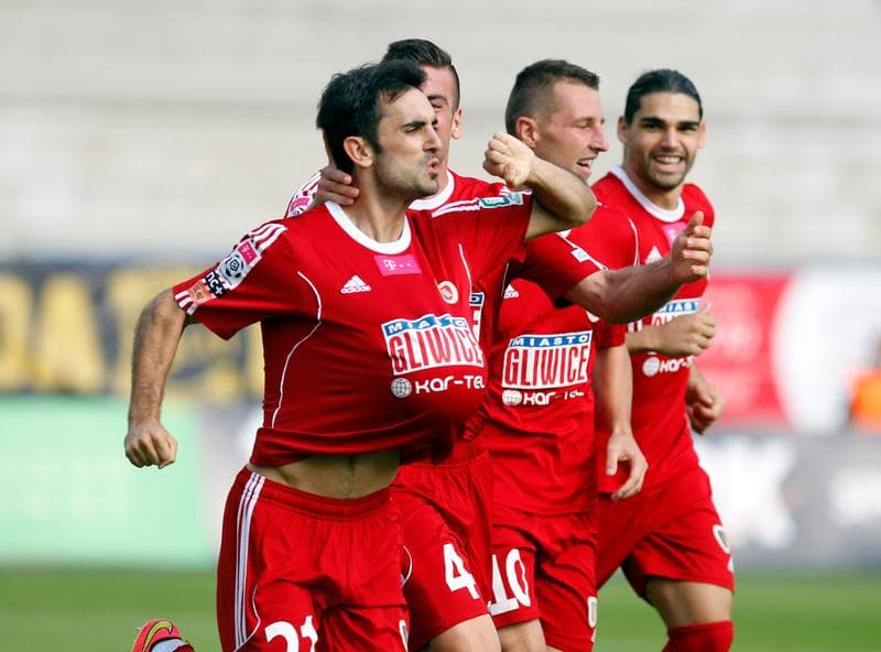 Football. PKO BP Ekstraklasa. Gornik Zabrze - Piast Gliwice. 01.12.2015